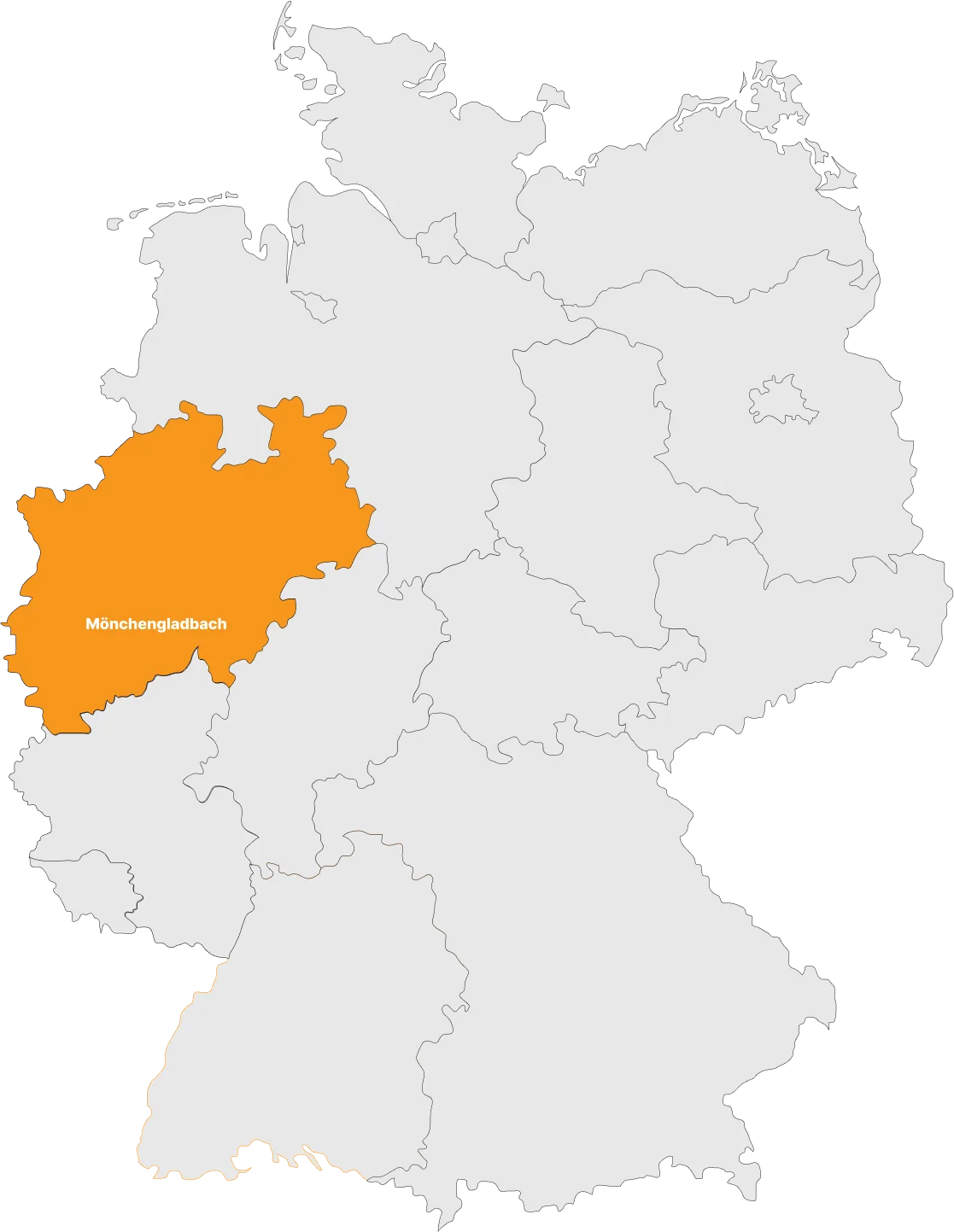Mönchengladbach Map