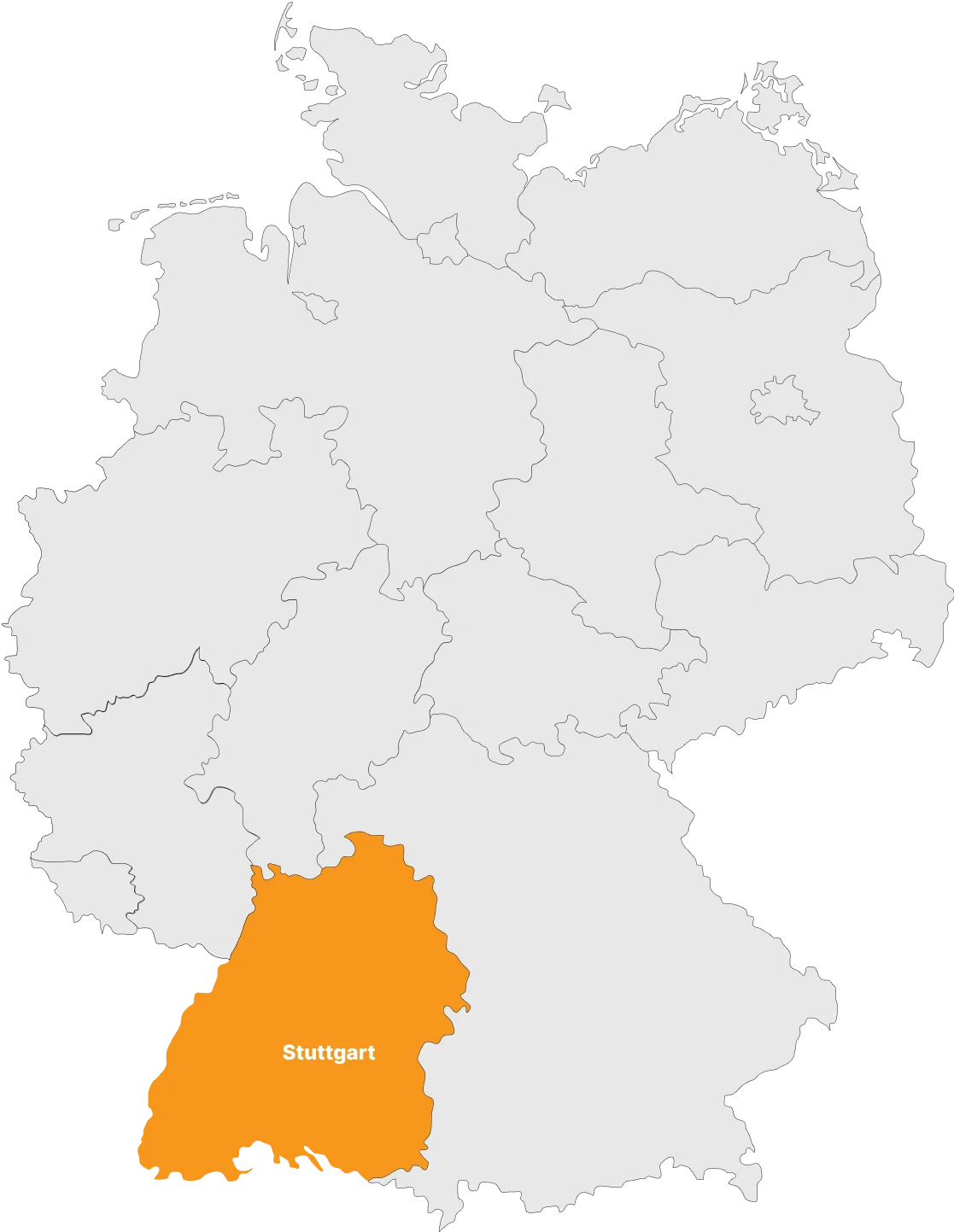 Karte von Stuttgart