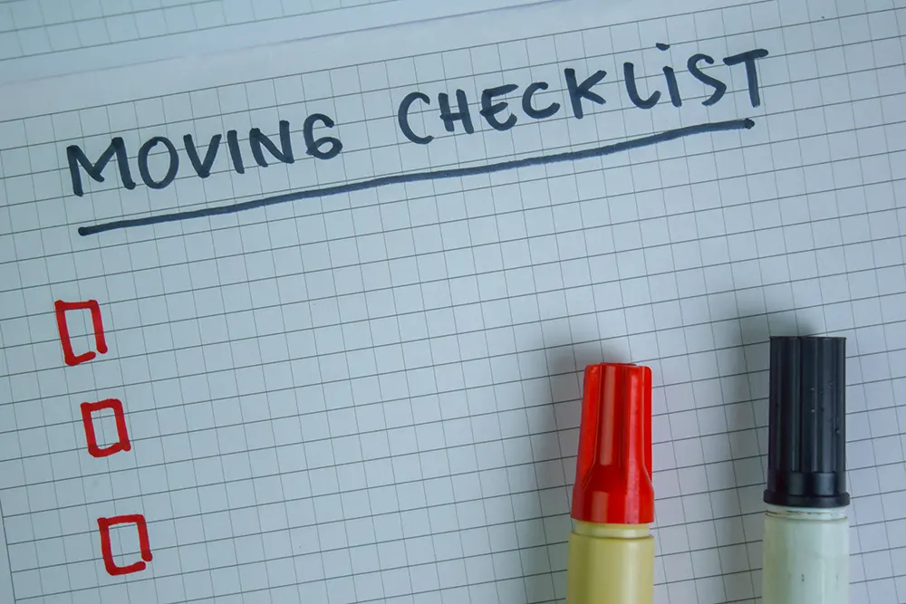 Zügelcheckliste