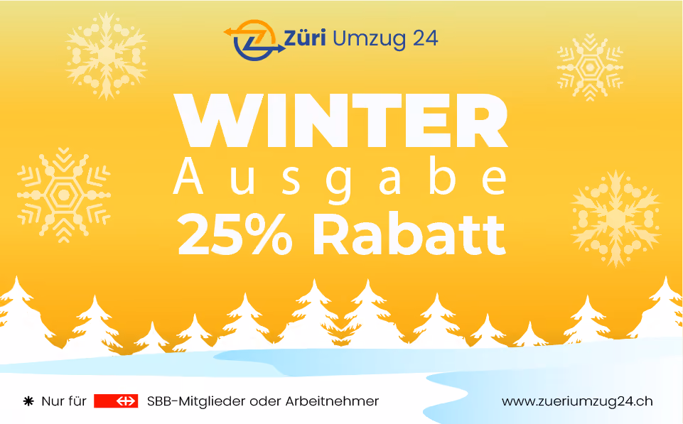 Exklusive Winteraktion und Partnerschaft mit SBB – 25 % Rabatt für SBB-Mitglieder und Mitarbeitende
