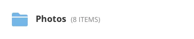 Upload UI element