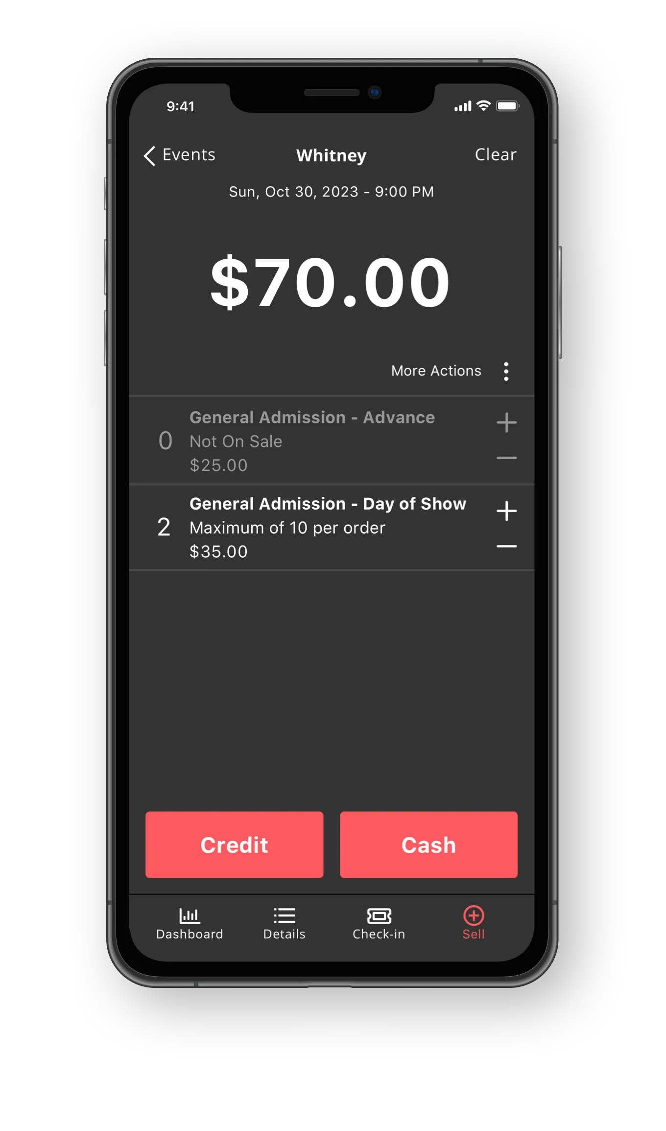 iPhone mockup