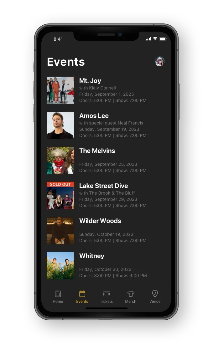 iPhone mockup