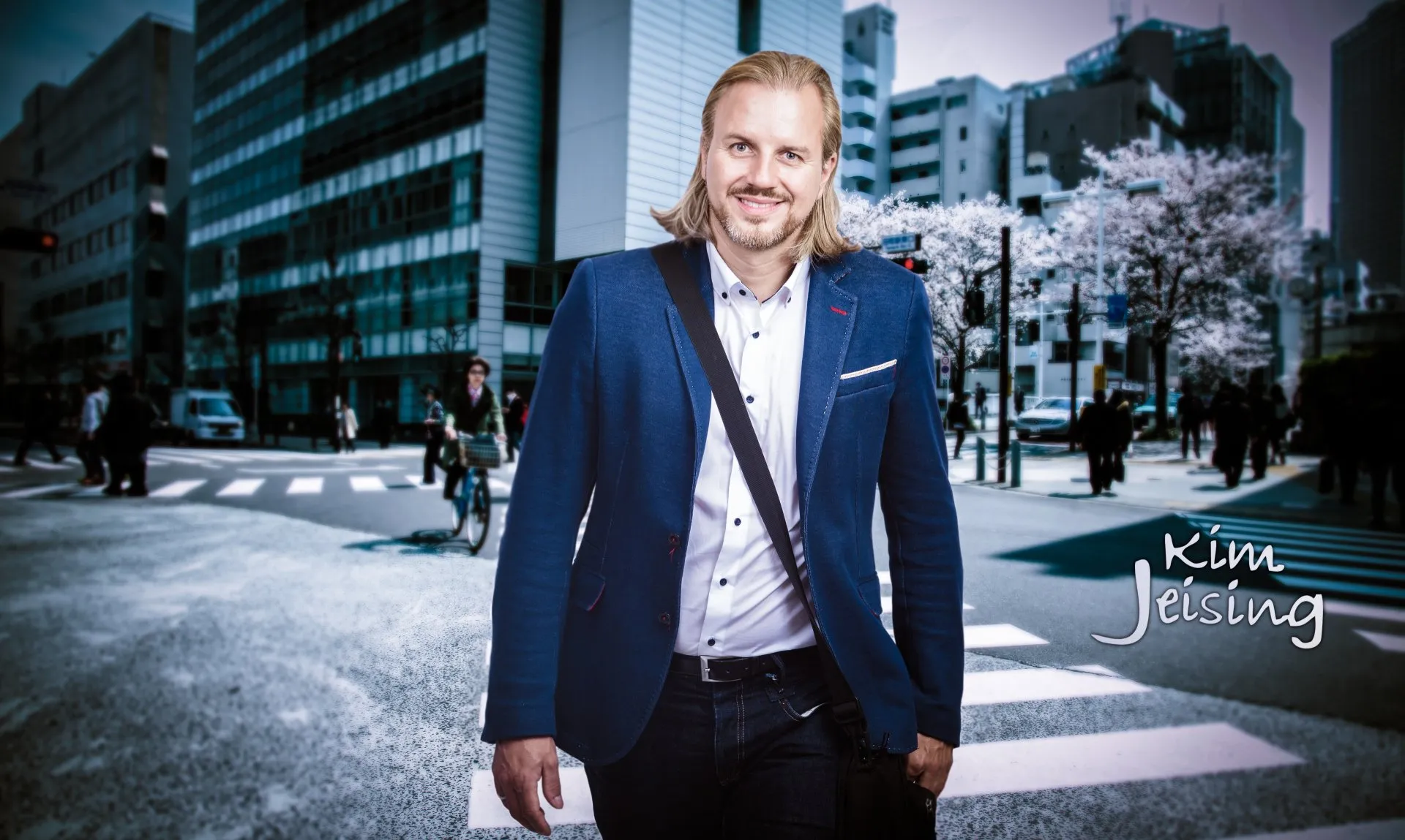 Kim Jeising, Inhaber der Versicherungsagentur in Essen-Heisingen