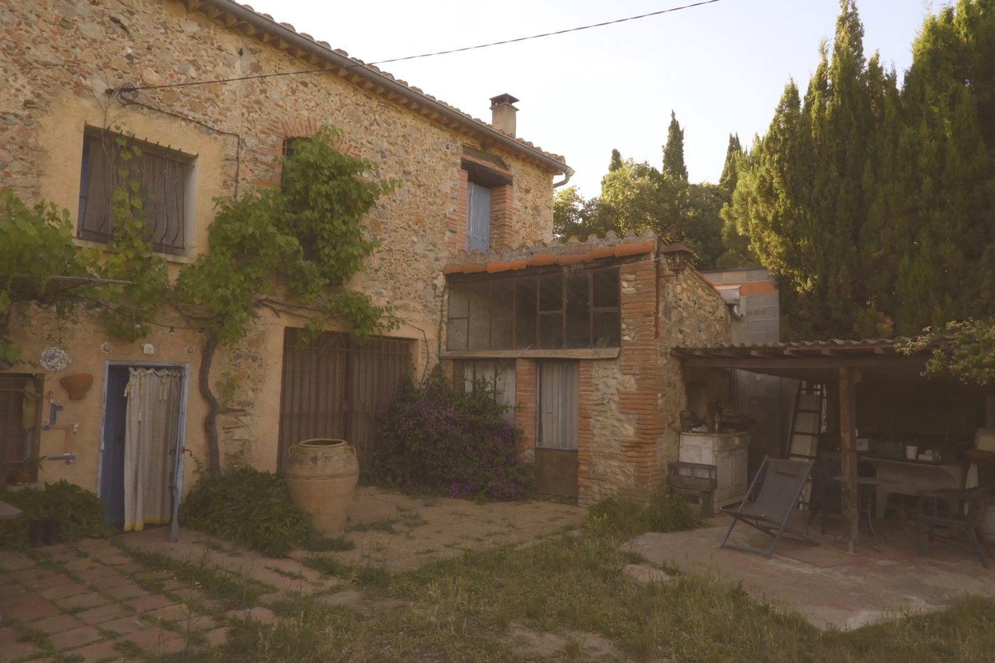 Jardin aménagé par OLEA à l'automne