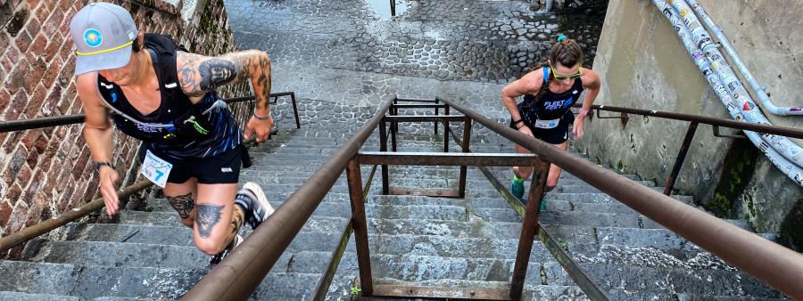 Savannah Stone Stairs of Death Race