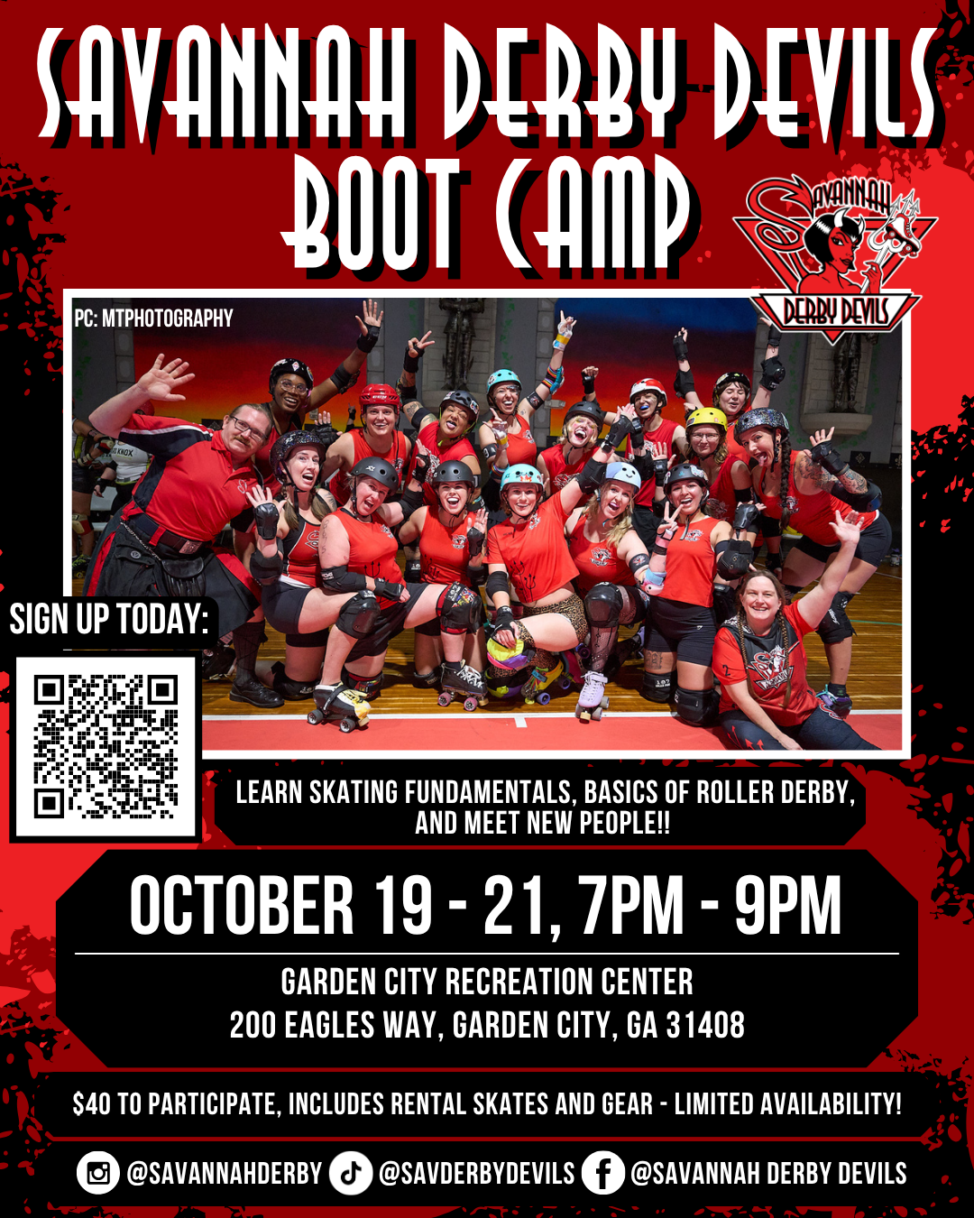 Savannah Derby Devils Boot Camp