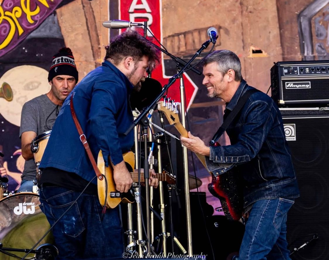 JD Simo and Luther Dickinson with Black Joe Lewis and the Honeybears