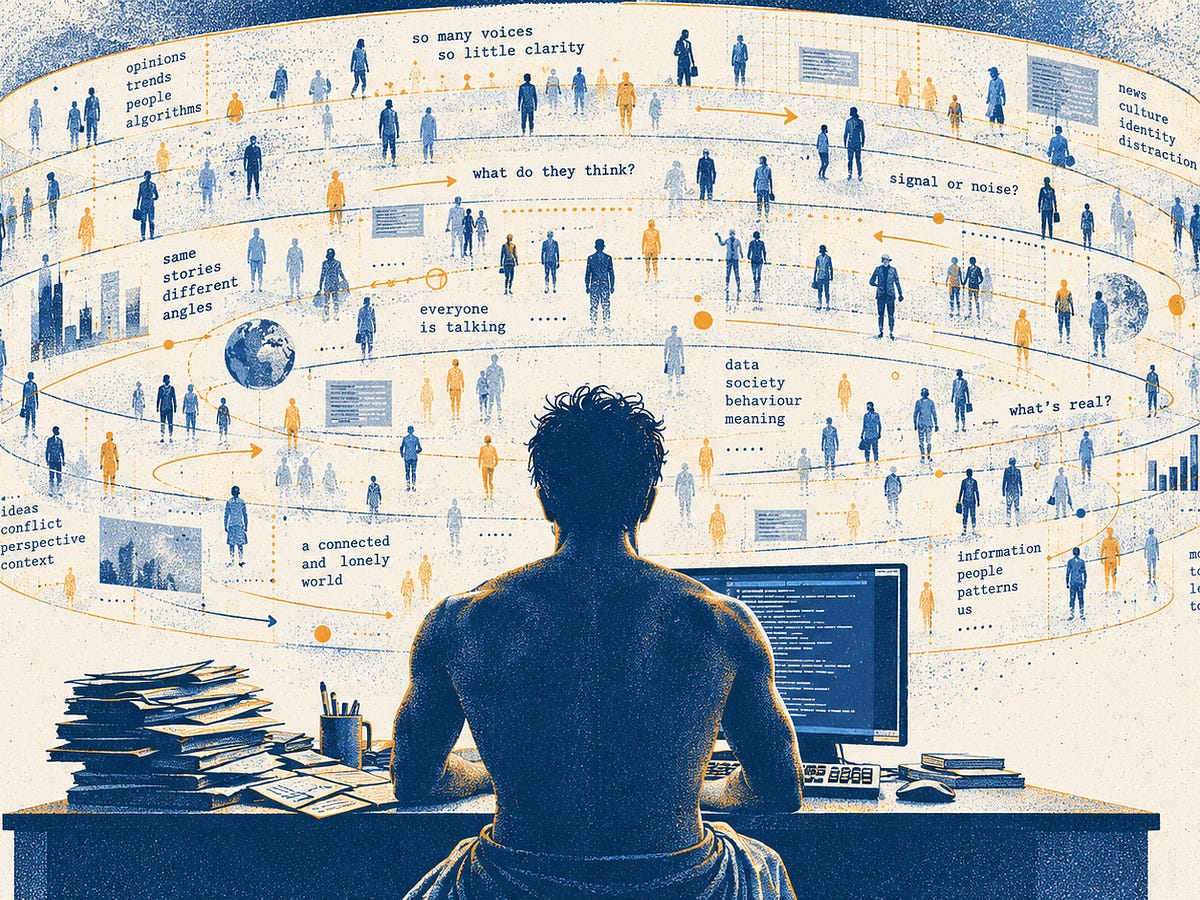 Illustration from Pete's newsletter, The Magic's in the Messy