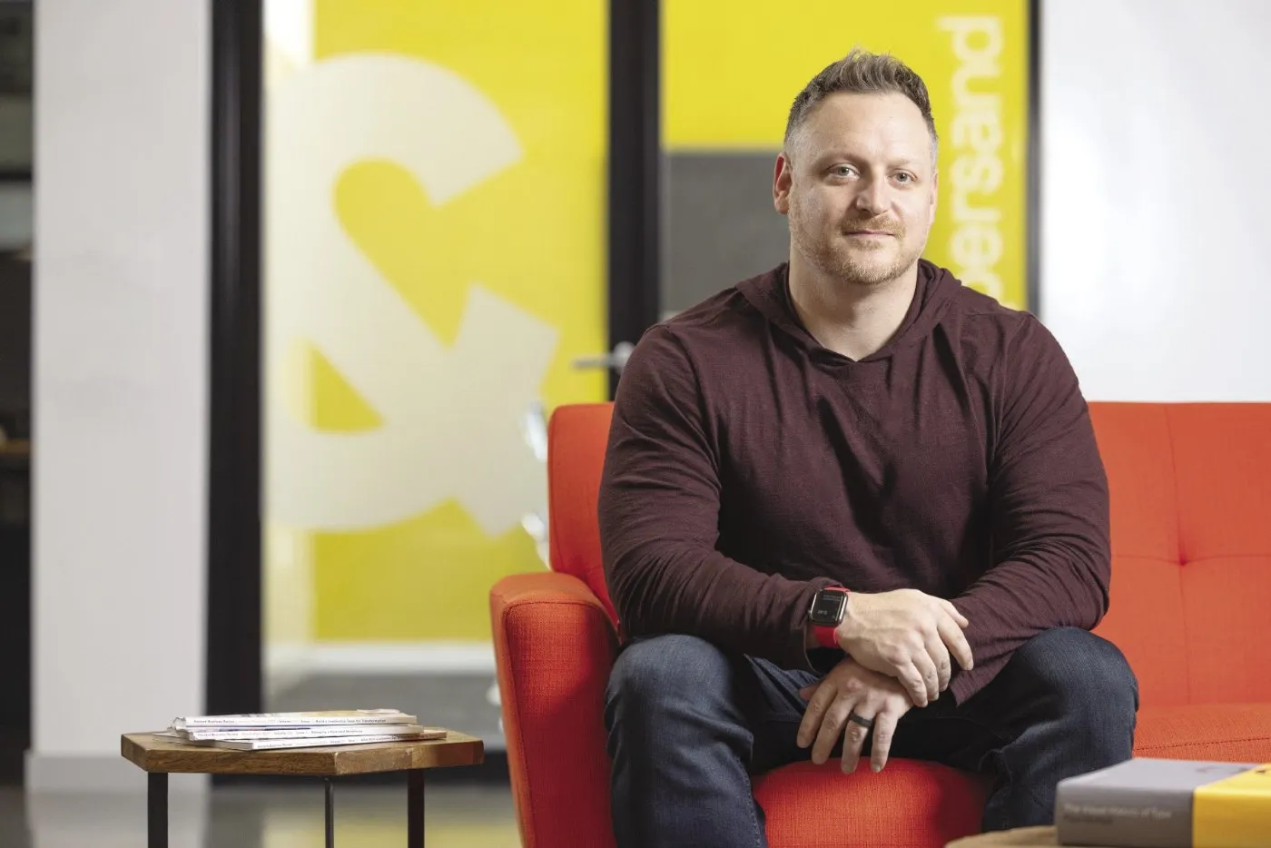 Pete Sena photographed by Hartford Business Journal
