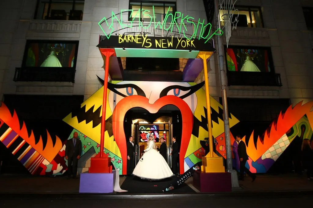 Gaga’s Workshop storefront at Barneys New York