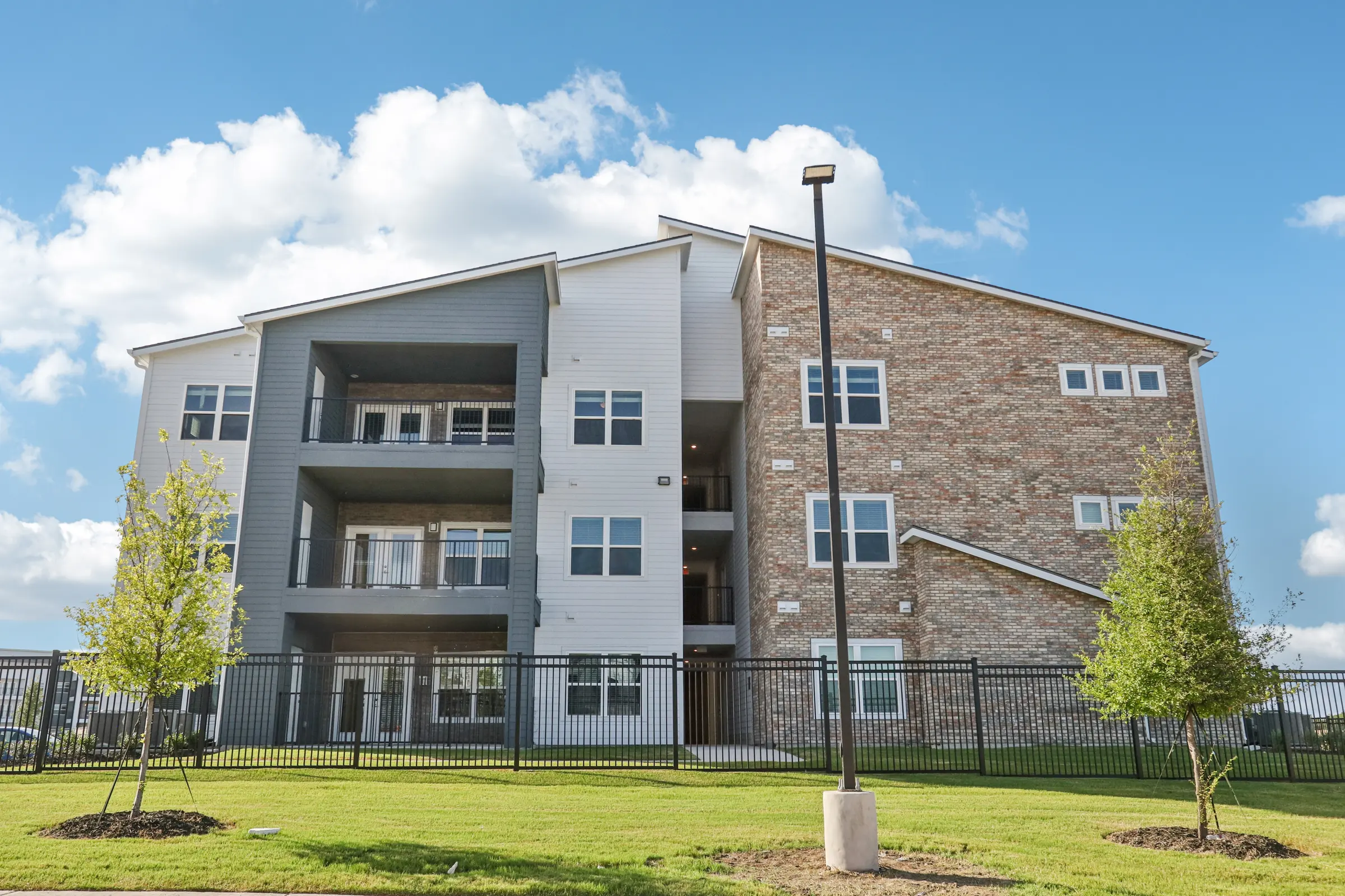 Exterior of apartments