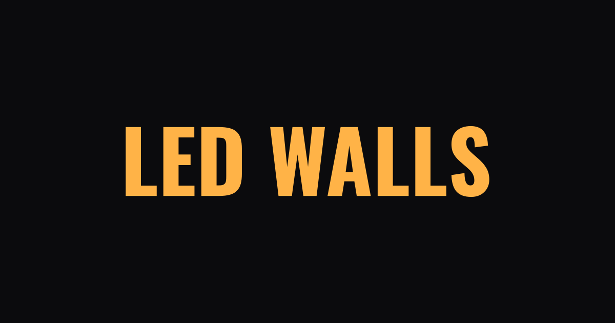 LED Walls and Custom LED Design