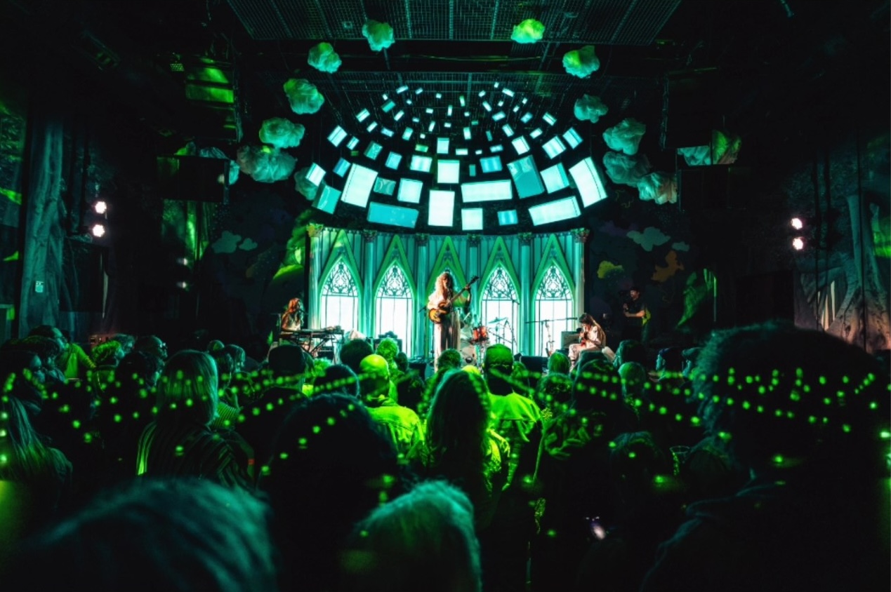 Bluebook at Meow Wolf Denver: Immersive Projection Mapping & Live Visuals