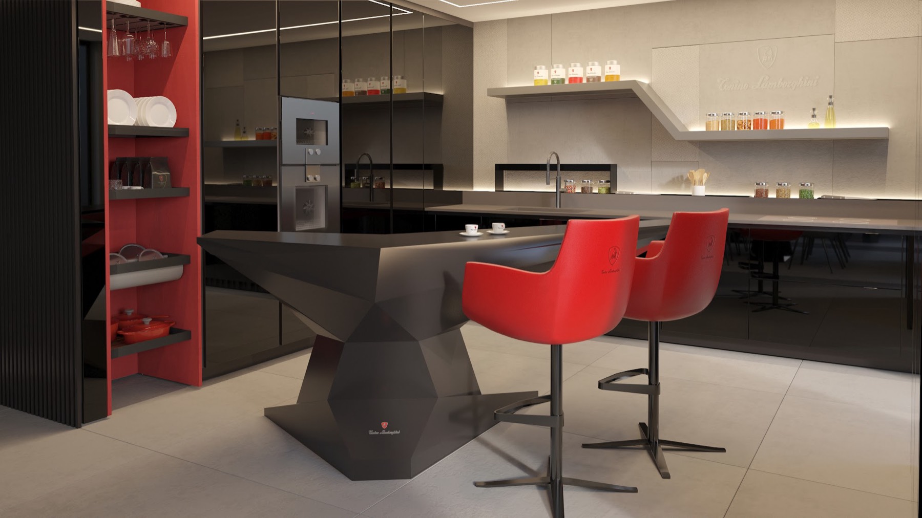 Tonino Lamborghini Residences: kitchen