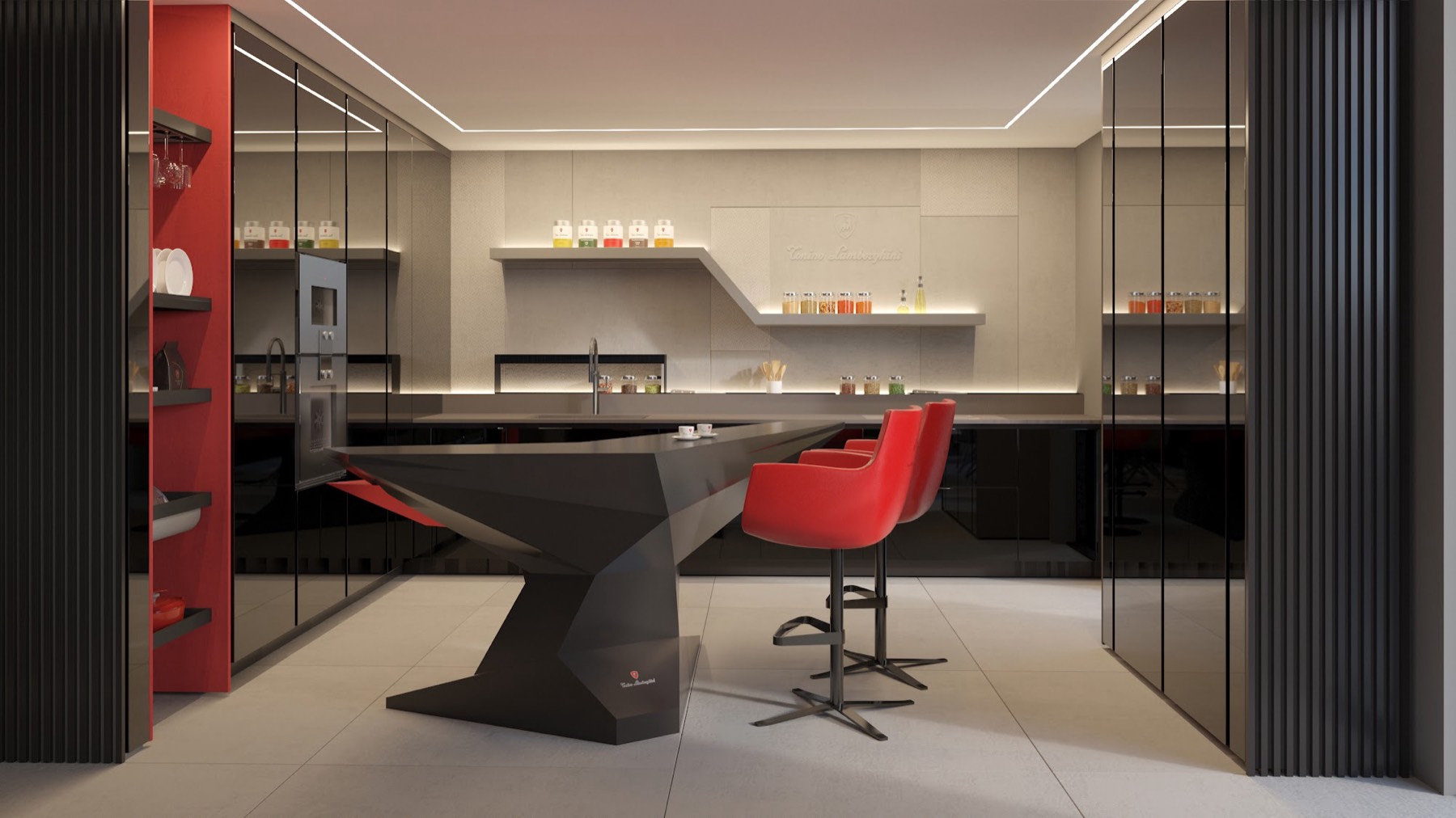 Tonino Lamborghini Residences: kitchen