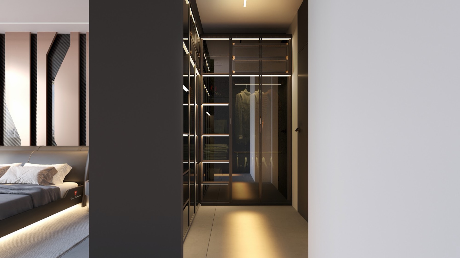 Tonino Lamborghini Residences: walk-in closet