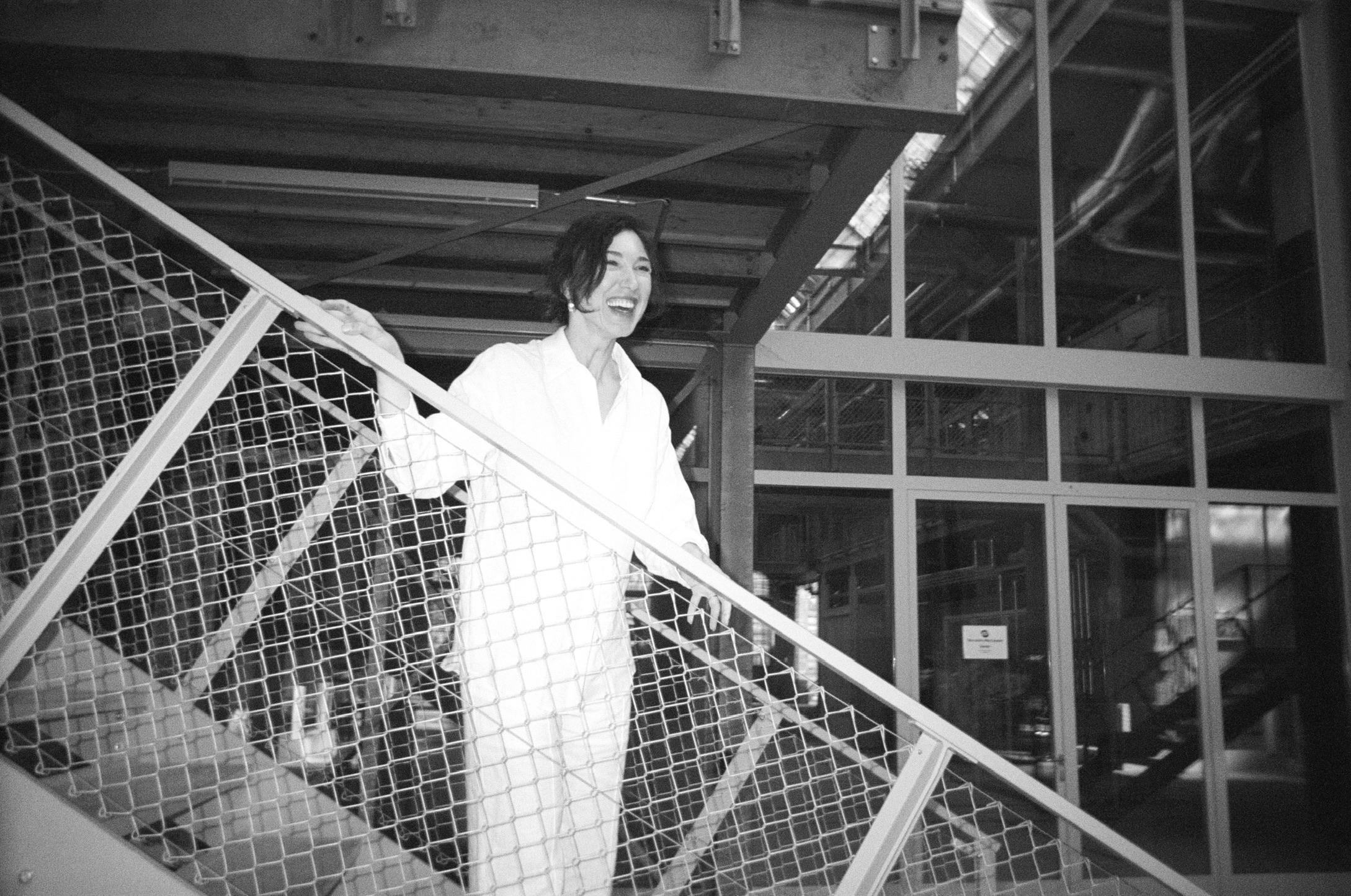 Lisa Yerebakan, black and white