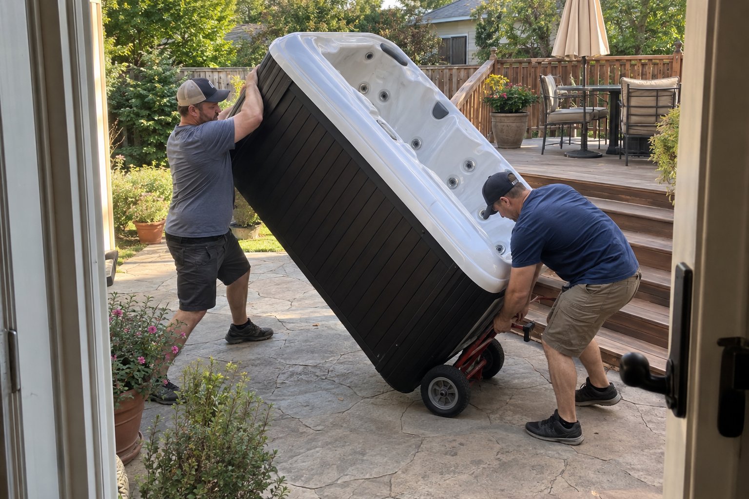 Hot Tub Moving