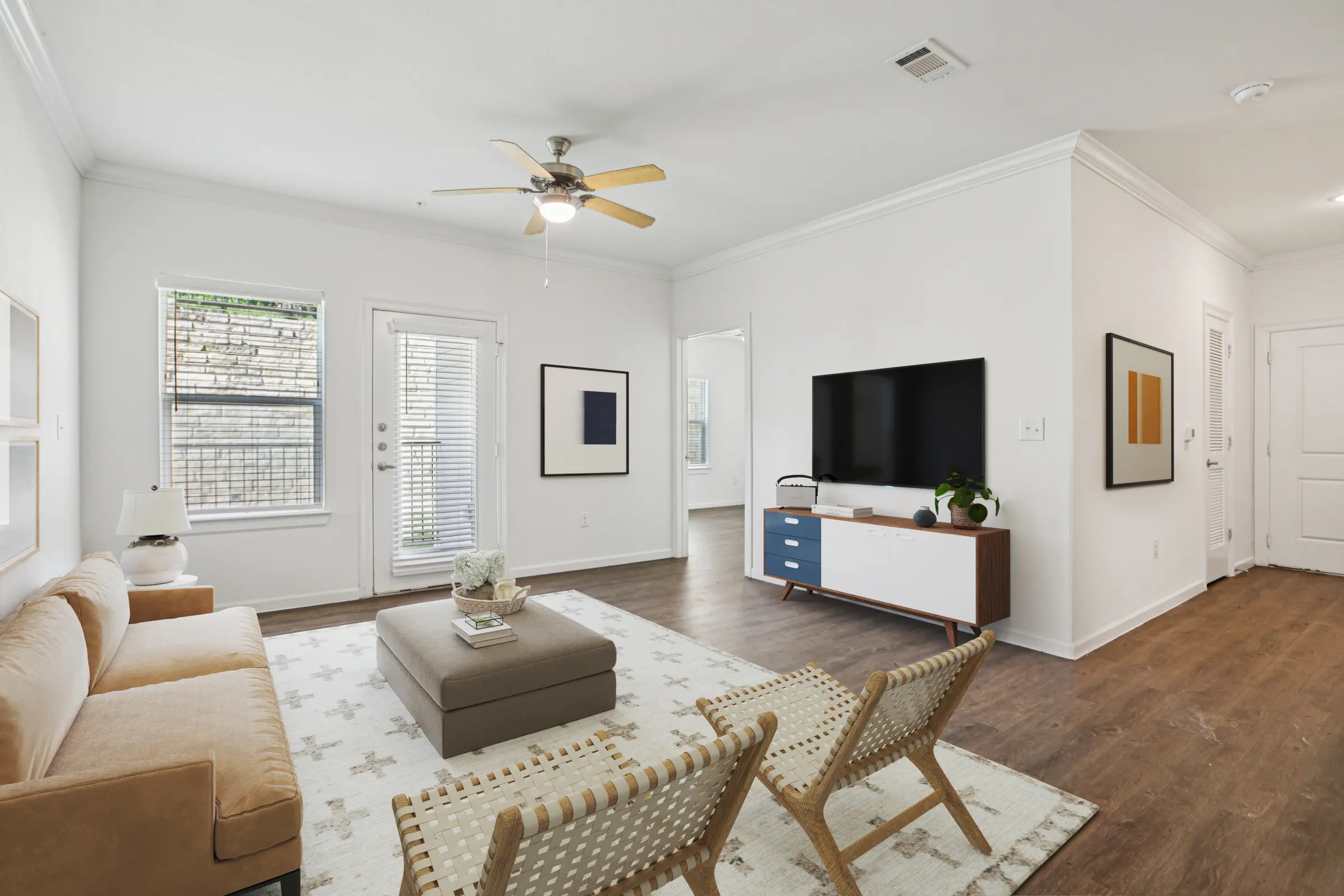 Furnished living area