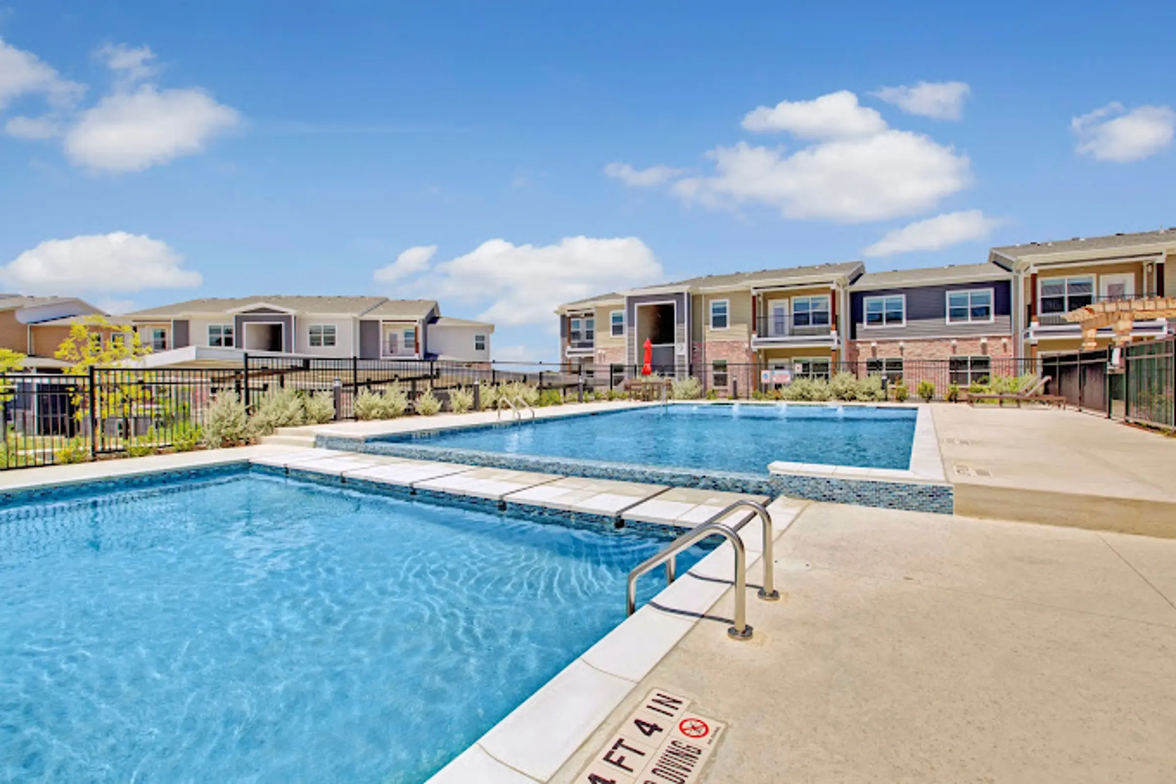 Outdoor resident pool and lounge