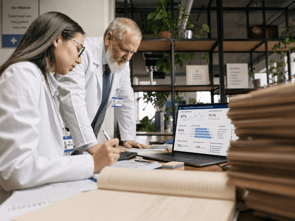 Collaboration in hospital staff management