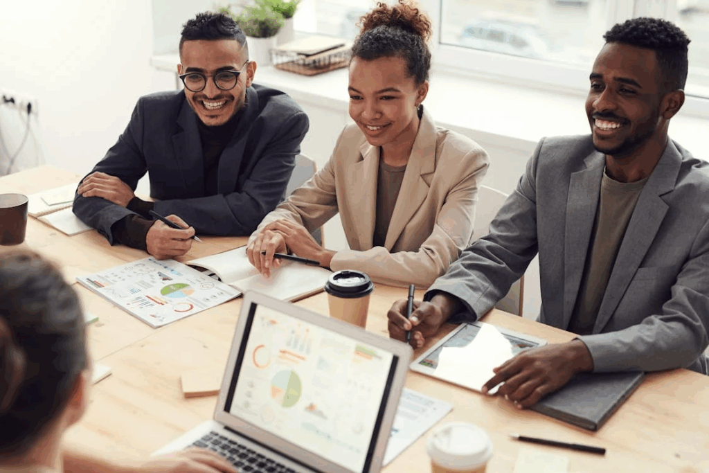  business meeting office professionals
