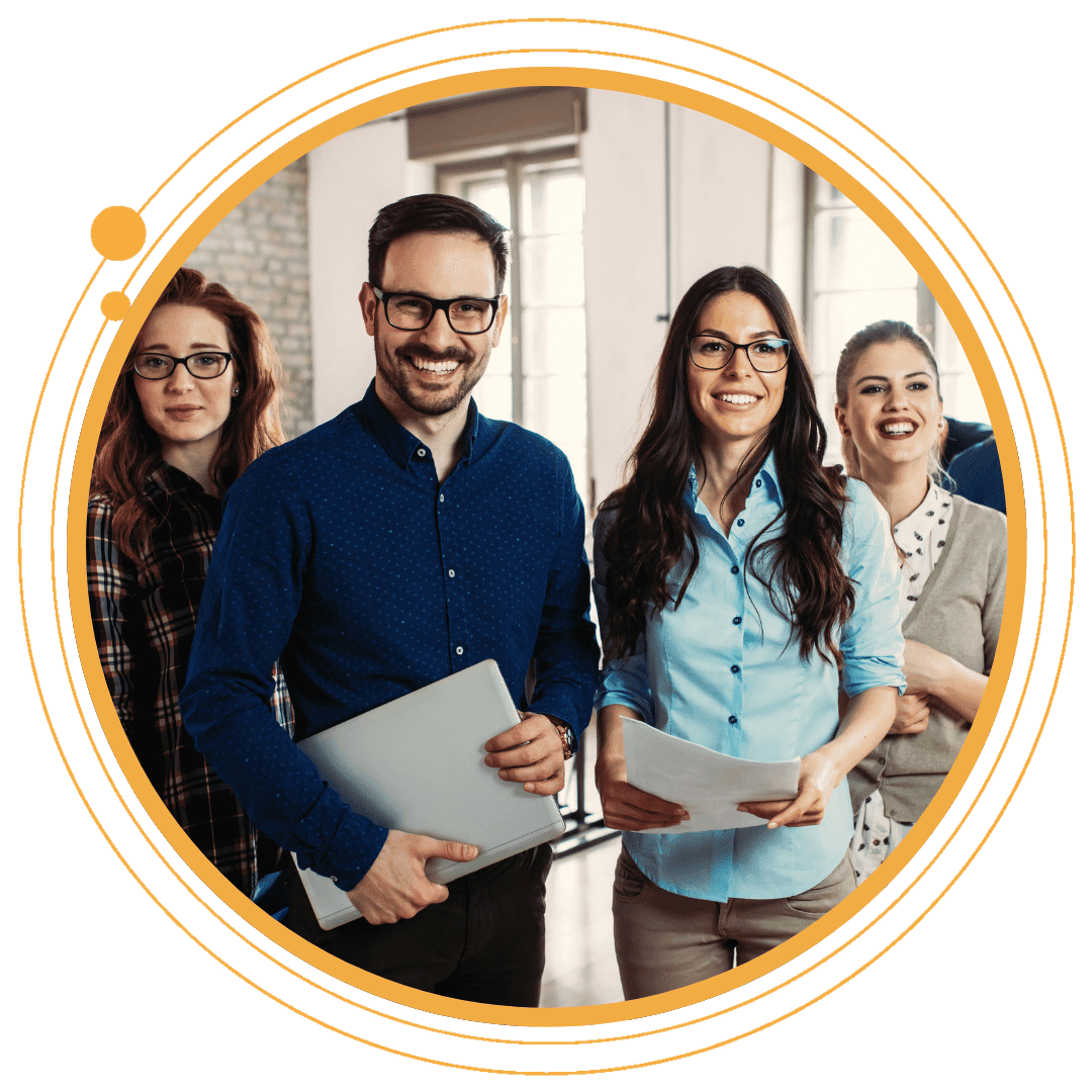 Happy employees