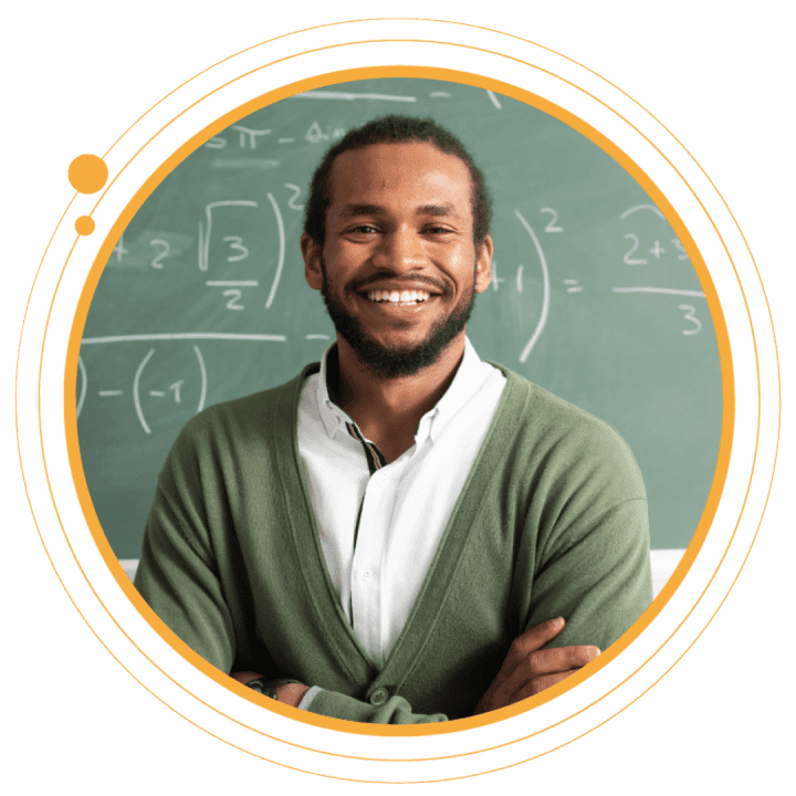Instructor smiling