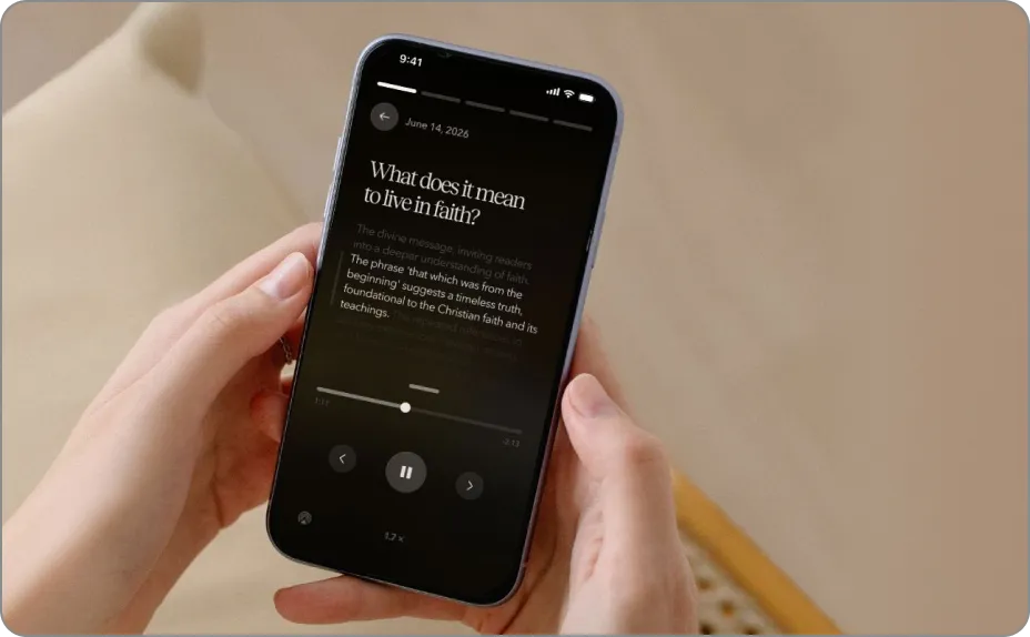 Ask Ligonier answering a question in the Grow app