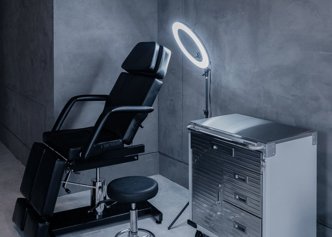 The tattoo room at the Andaz Hotel London pop-up