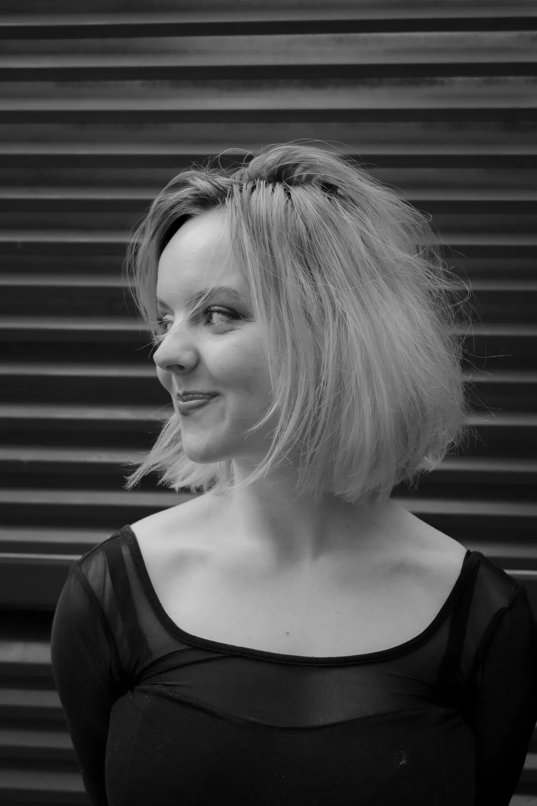 Portrait of Eloise Rose, tattoo artist at SANS PATRIE/ STUDIO