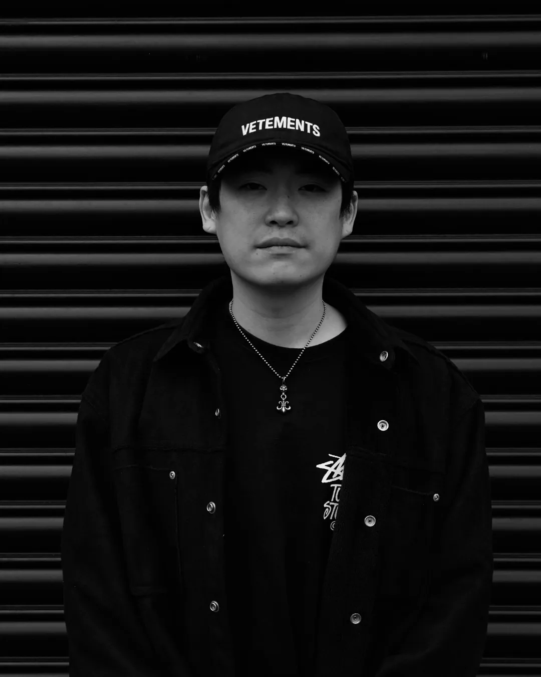 Portrait of YG, tattoo artist at SANS PATRIE/ STUDIO