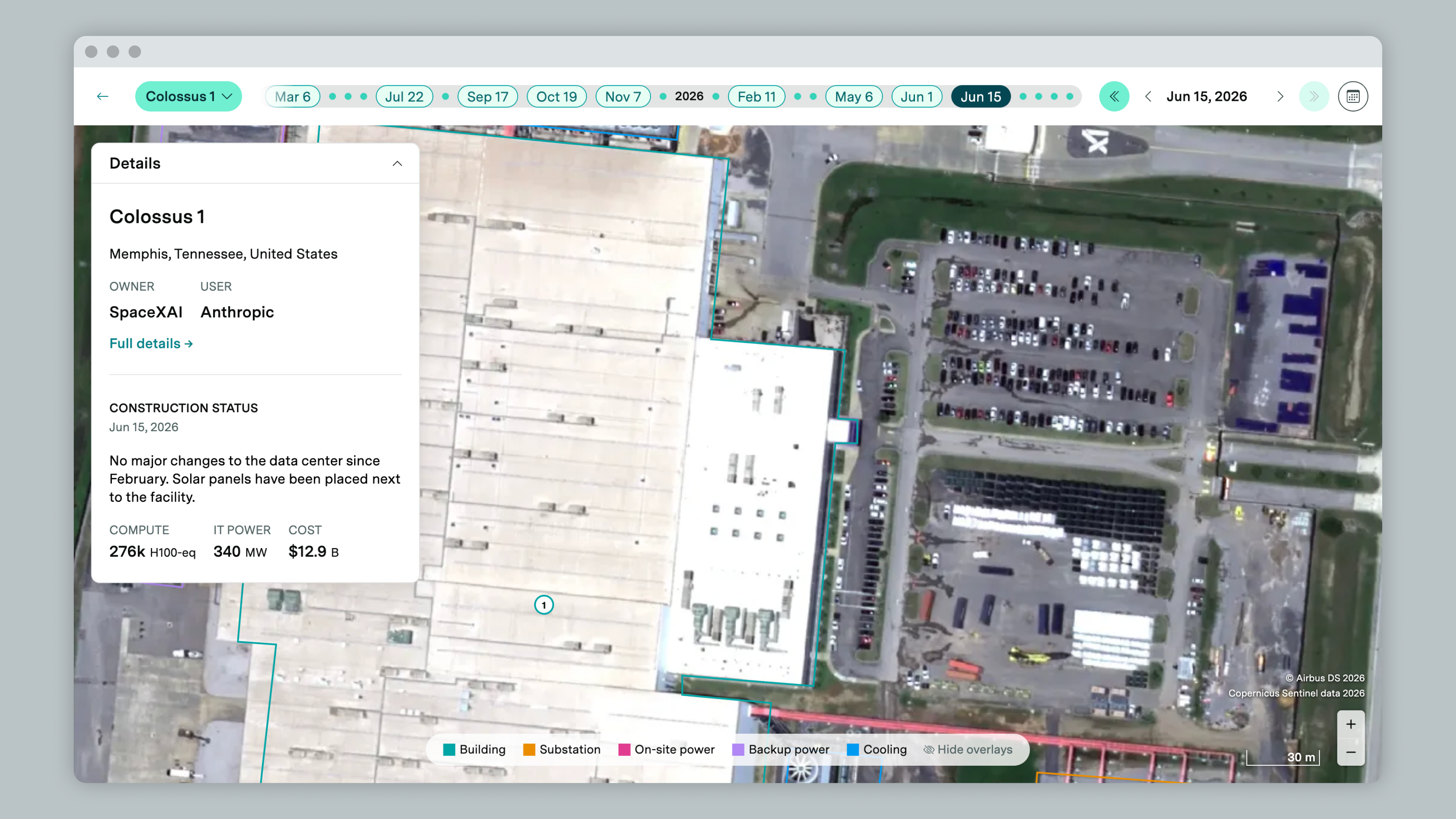 Interactive map of AI data centers