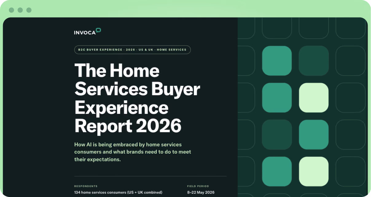 The Home Services Buyer Experience Report 2026 cover