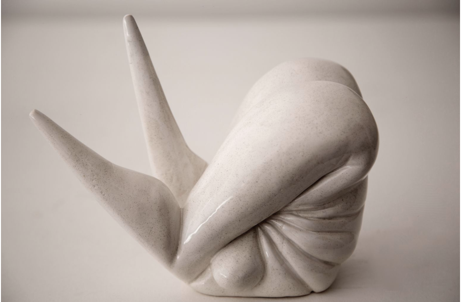 Ceramic sculpture by Homa Ebrahimpour, 2021