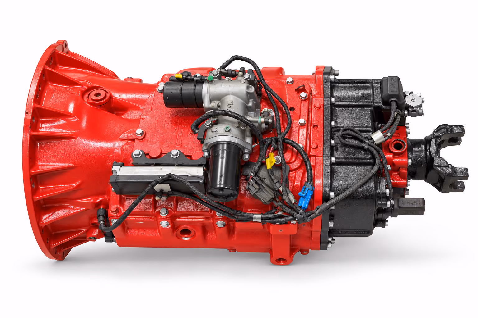 Representative Eaton automated manual transmission with electronic shift equipment