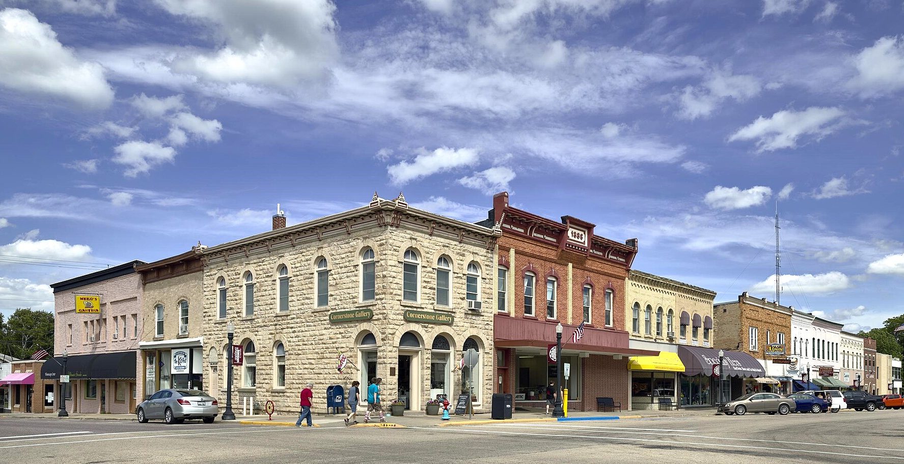 Downtown Baraboo, Wisconsin