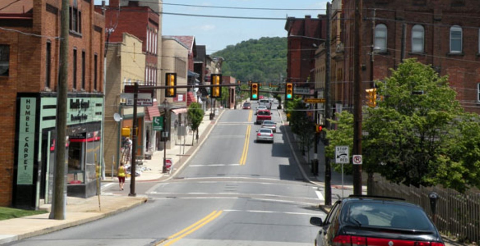 West Pike Street in Canonsburg, Pennsylvania