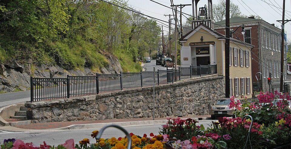 Funny Ellicott City Fire House Shot