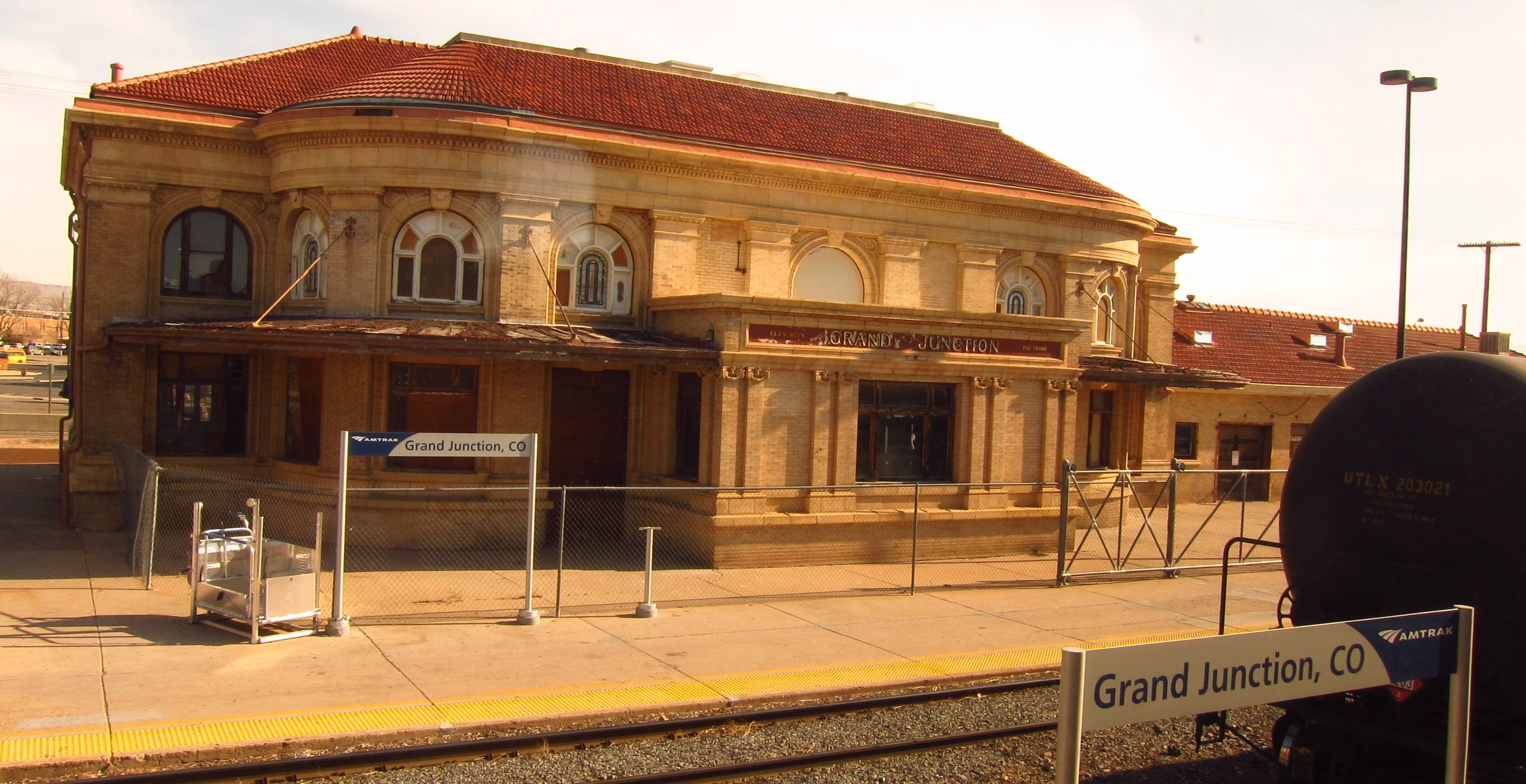 Amtrak station in Grand Junction, CO