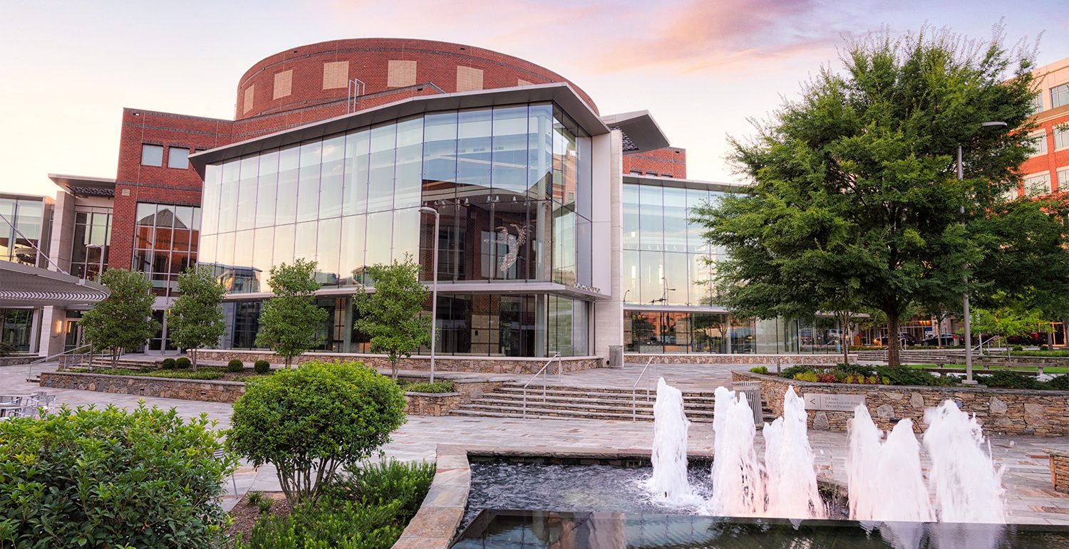 Peace Concert Hall Exterior Dusk