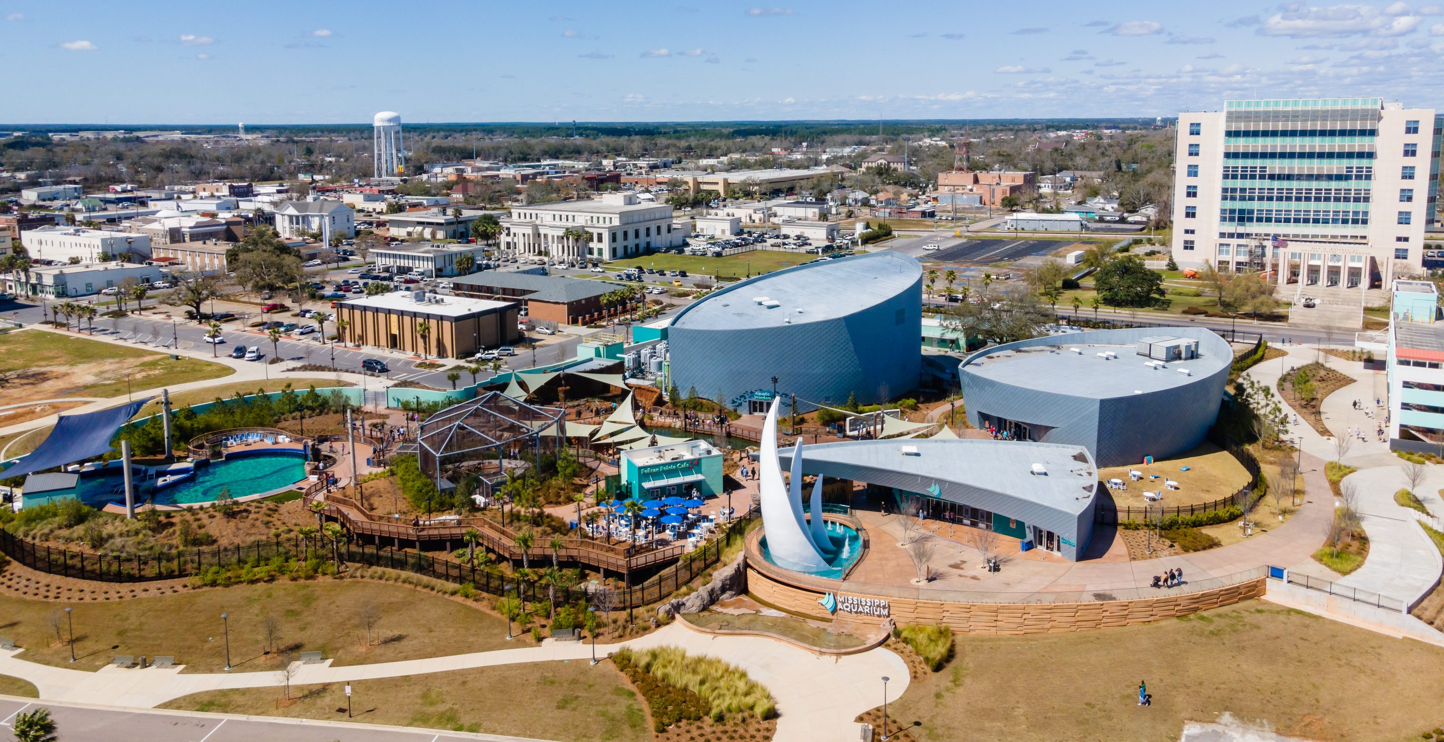 Mississippi Aquarium exterior