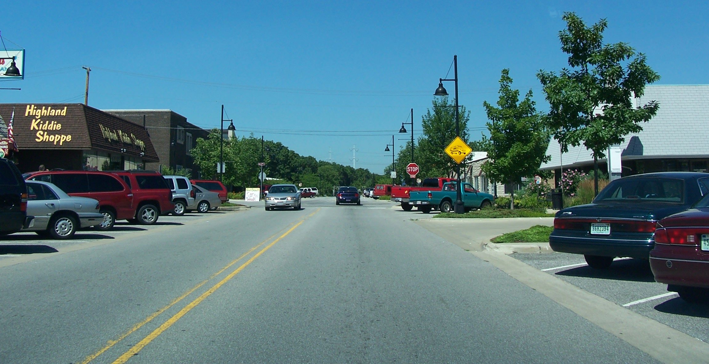 Shops in Highland, Indiana