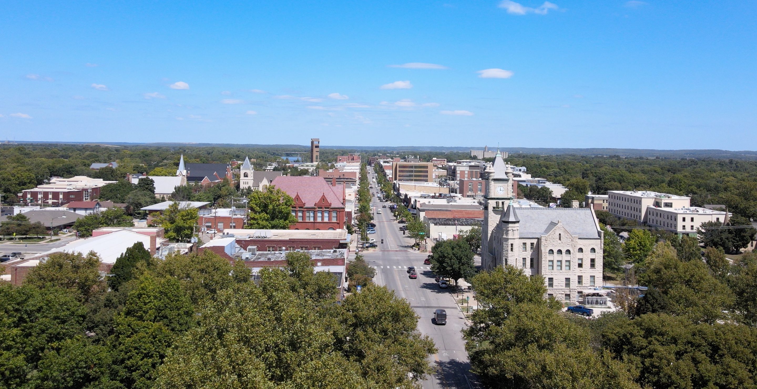 Downtown Lawrence, Kansas
