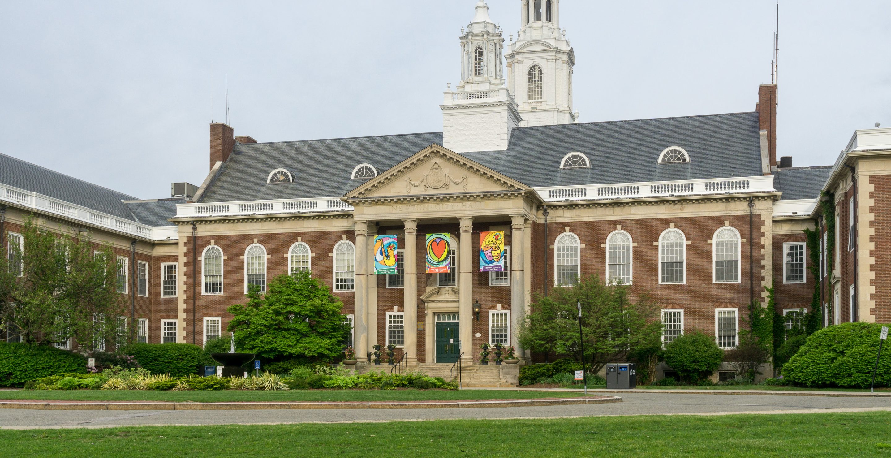 City Hall in Newton, Massachusetts
