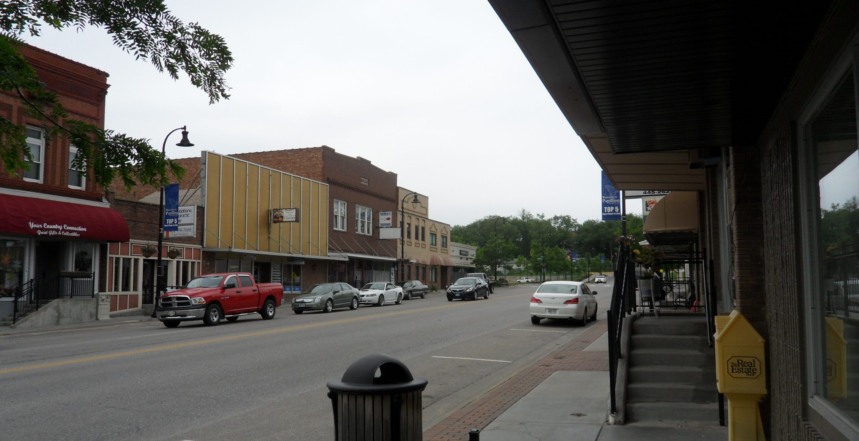 Downtown Papillion, Nebraska