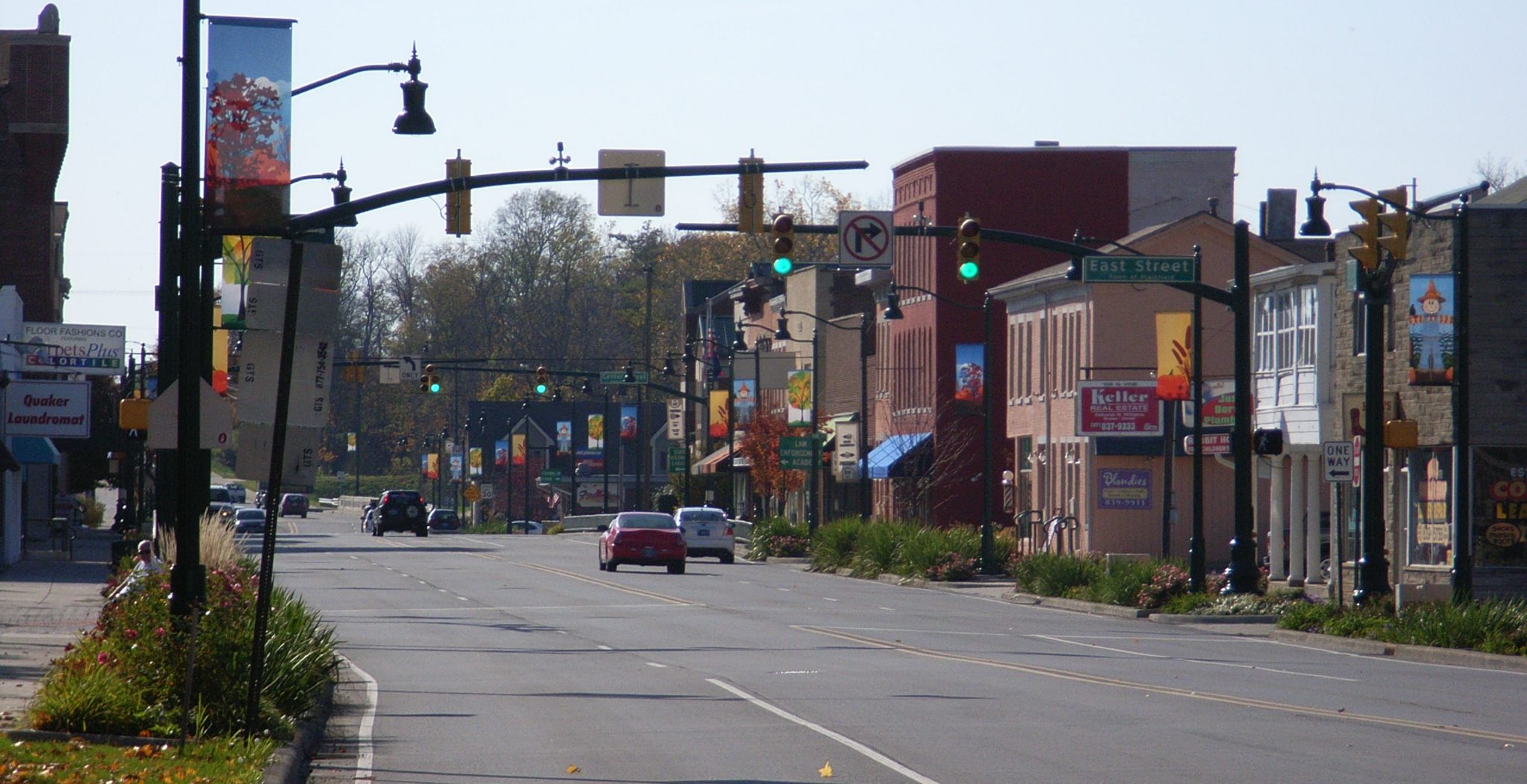 Downtown Plainfield Indiana