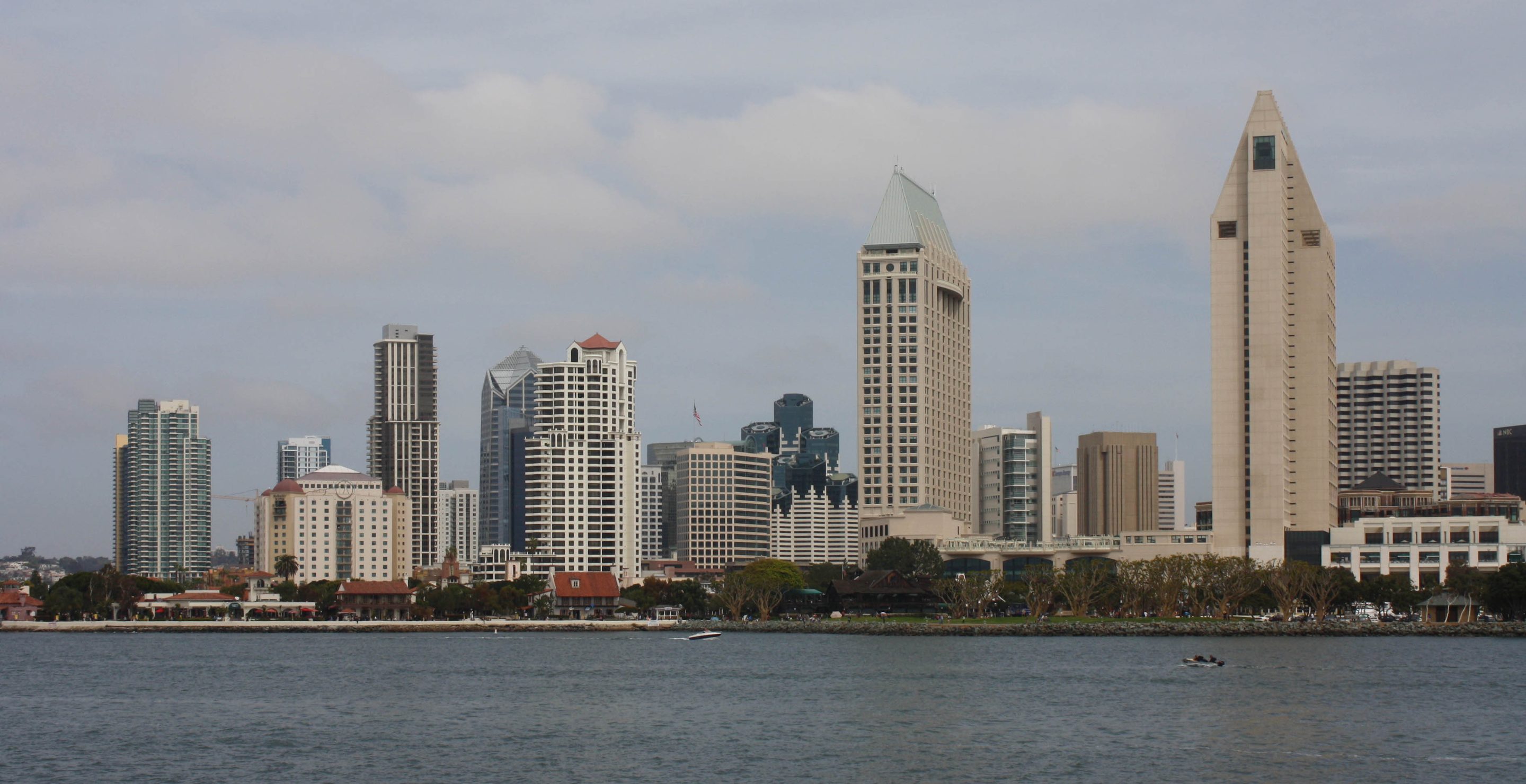 Downtown San Diego from the Coronado ferry