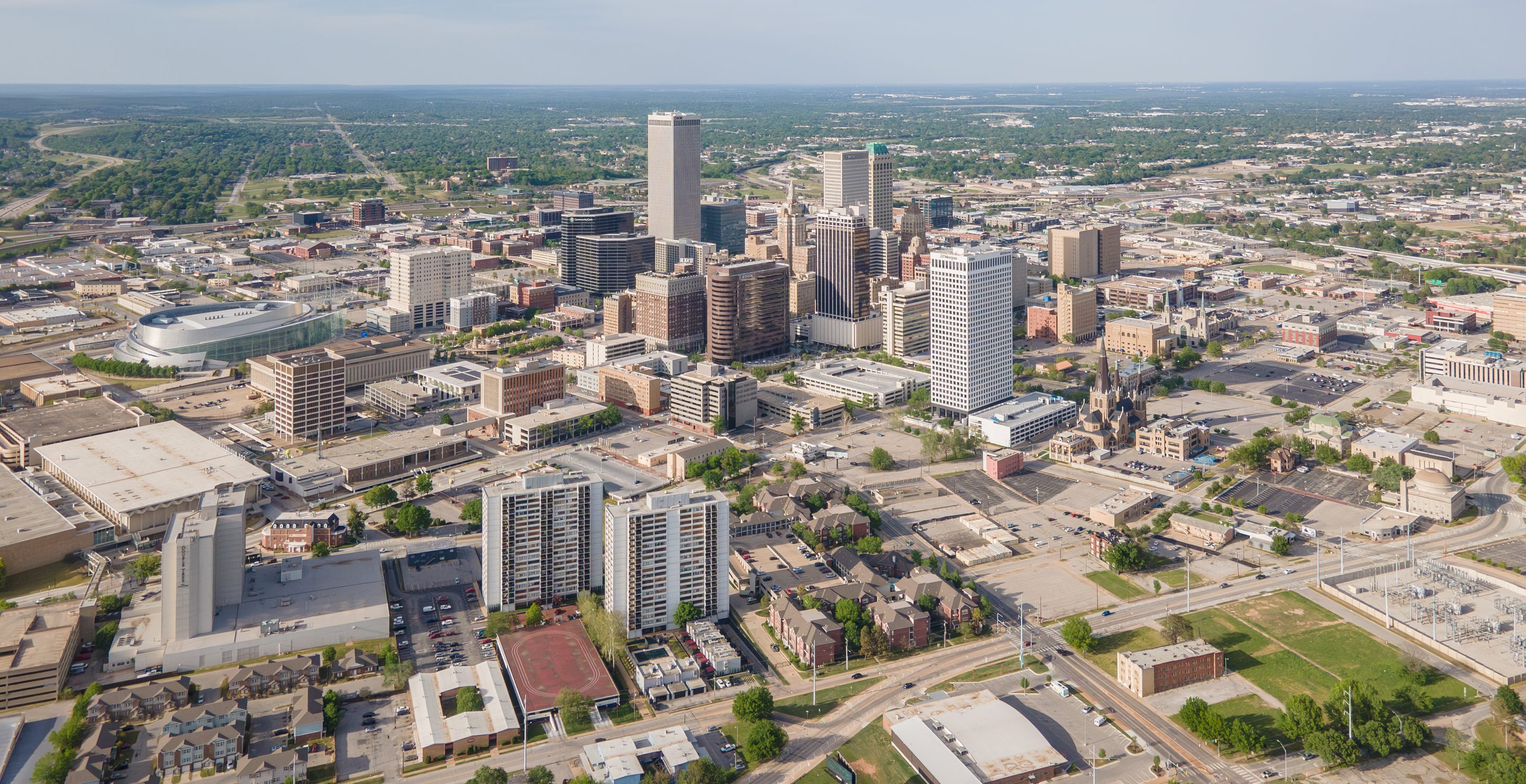 Tulsa skyline